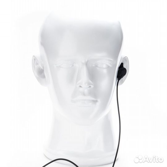 Гарнитура для рации с виброционным ушным датчиком