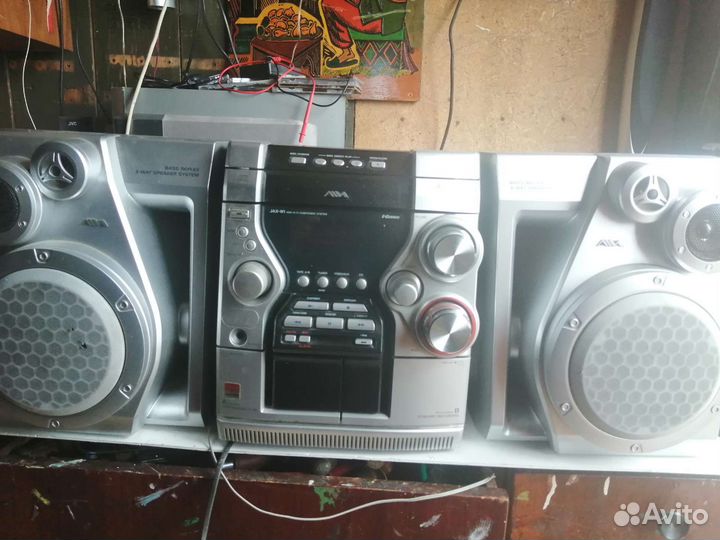 Музыкальный центр aiwa, с bluetooth