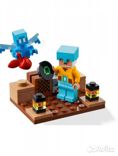 Конструктор lego minecraft 21244