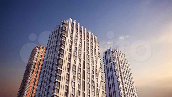 2-к. квартира, 58,3 м², 13/27 эт.