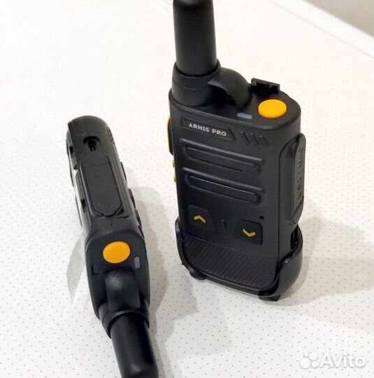 Легкая рация с наушником, комплект 2 штуки