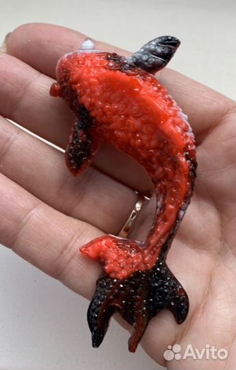 Брошь ручной работы