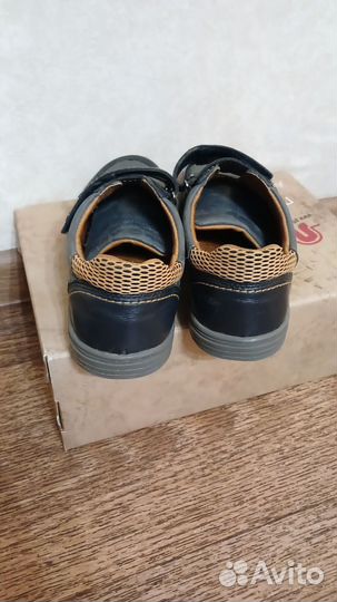 Полуботинки натуральная кожа 34 р