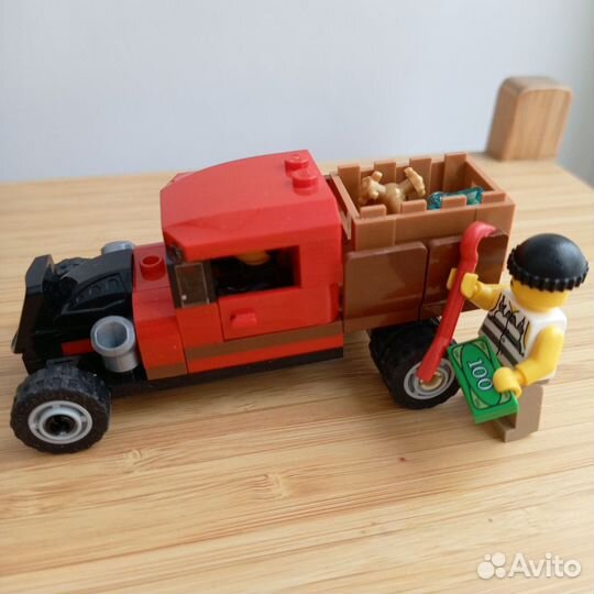 Lego city 60048 лего полиция погоня с собаками