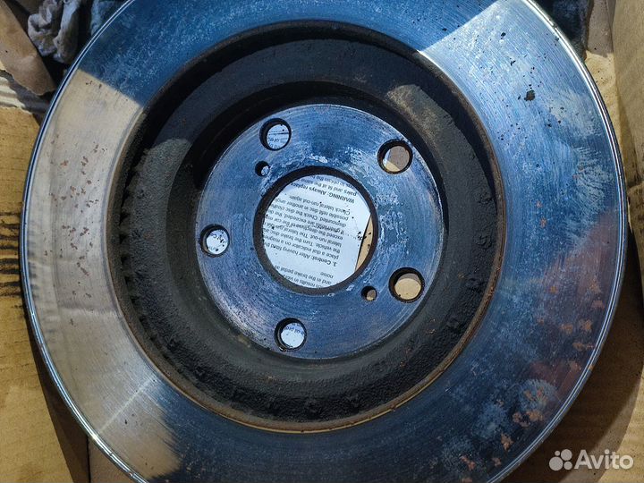 Оригинальные тормозные диски Toyota