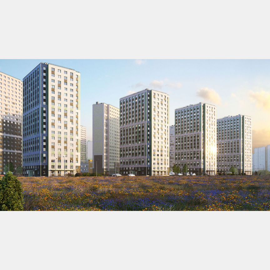 1-к. квартира, 31 м², 20/25 эт.