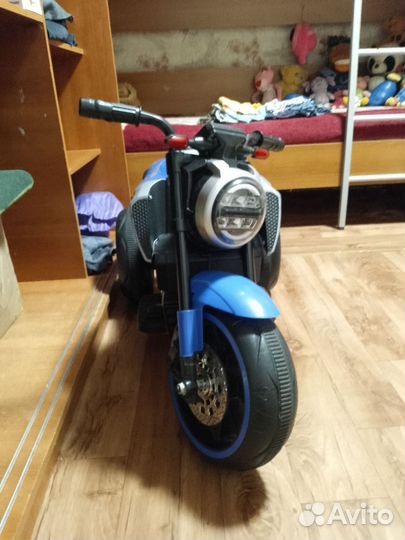 Детский мотоцикл на аккумуляторе бу