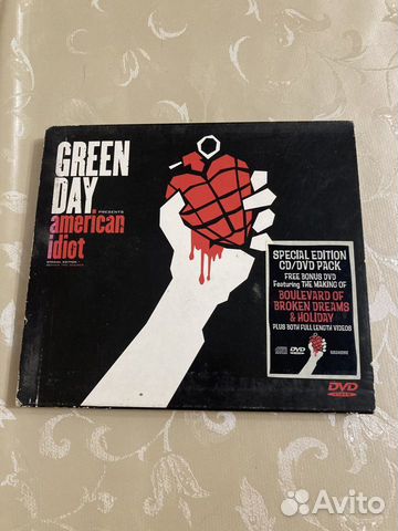Green day American idiot CD, DVD