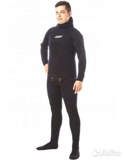 Костюм для подводной охоты neopro 7мм черный