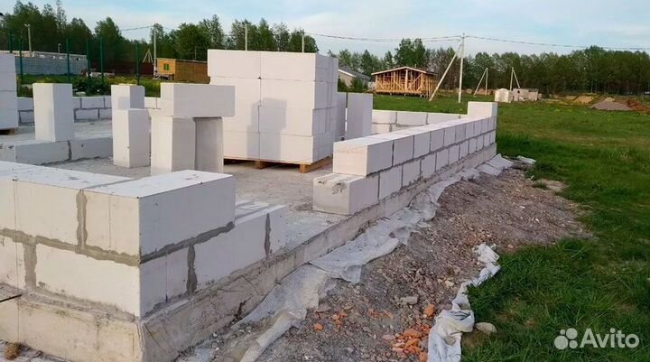 Газоблоки газобетонные блоки