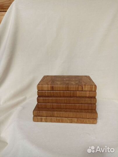 Торцевая разделочная доска из дуба