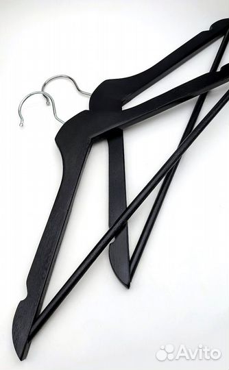 Вешалка-плечики IKEA bumerang черный 12 шт