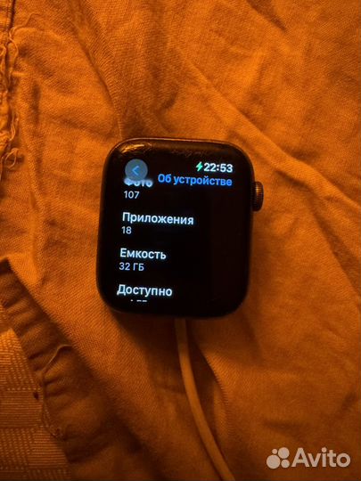 Часы apple watch 6 44 mm