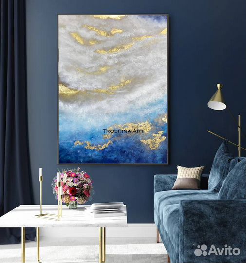 Картина интерьерная на холсте «Воздух»