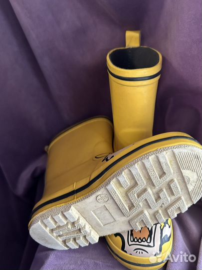 Детские резиновые сапоги 27