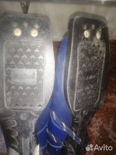 Лыжи беговые 205 с ботинками 45