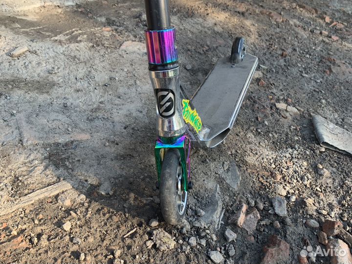 Трюковой самокат oxelo mf 3 6