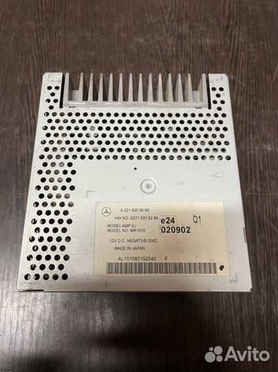 Усилитель музыки Mercedes W216 W221