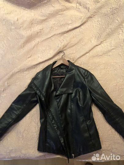Куртка кожаная