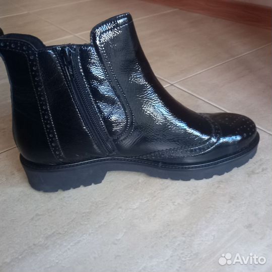 Ботильоны женские из натуральной кожи