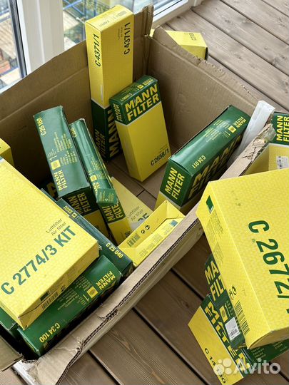 Воздушный фильтр для авто Mann Filter