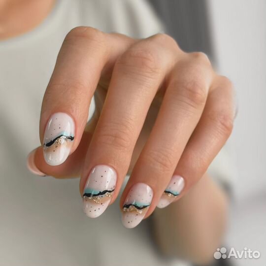 Наращивание ногтей, маникюр, гель лак