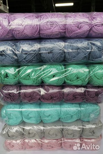 Пряжа д/ручного вязания Сharm (Vita Cotton) Индия