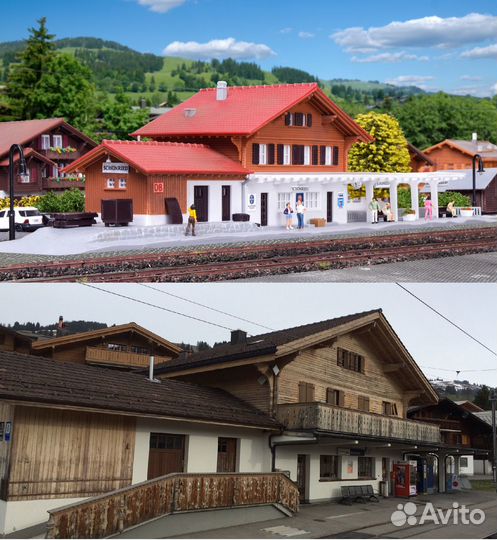 Сооружения и путевой материал для макетов N 1/160