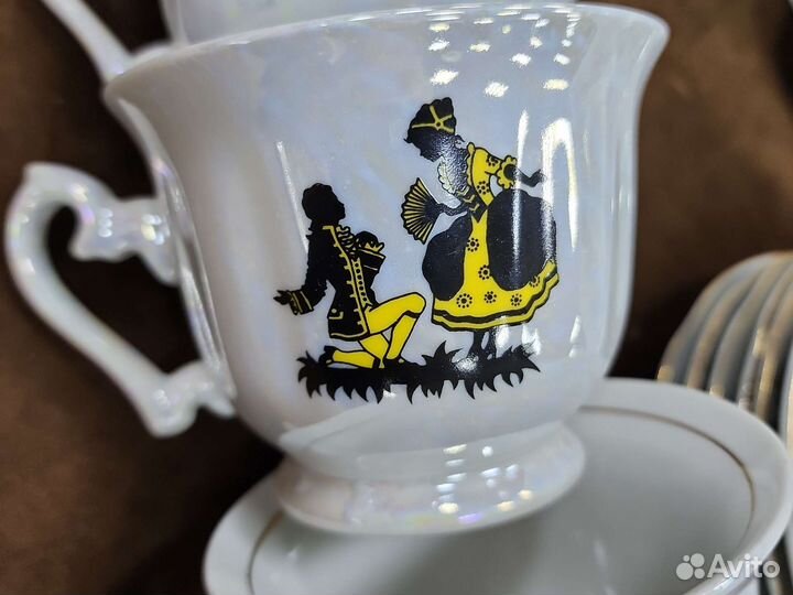 Чайно кофейный сервиз. Чехословакия