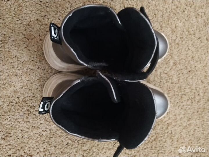 Ботинки на девочку 34 размер