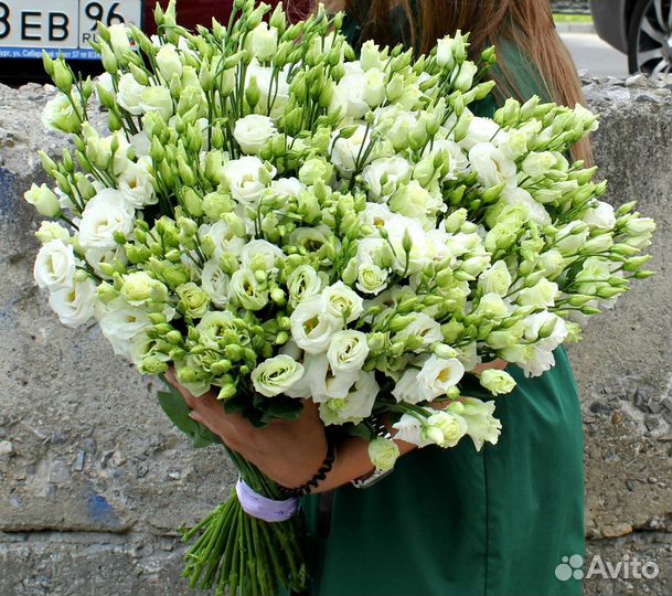 Букет 293 Эустома белая 27 шт