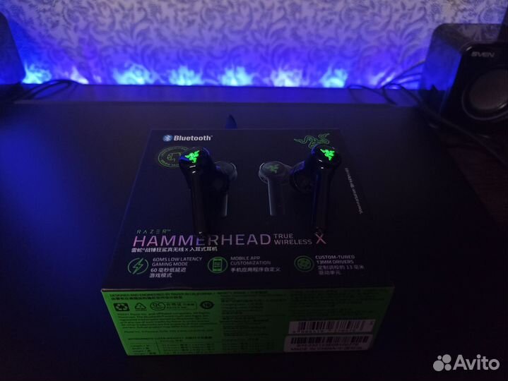 Уши Razer hammerhead tws X