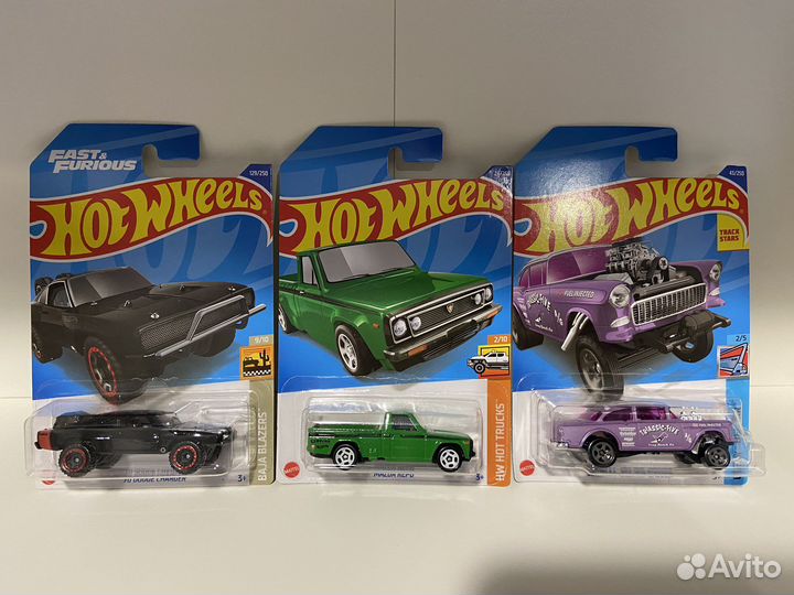 Hot Wheels 1:64 топовые модели