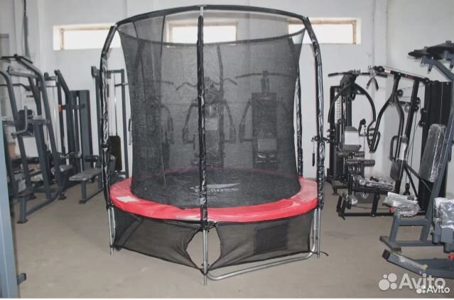 Батут Scholle Space Twin Blue/Red 8FT (2.44м)