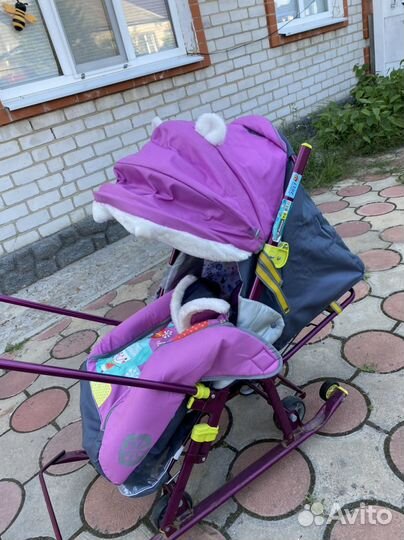 Санки зимние теплые сани