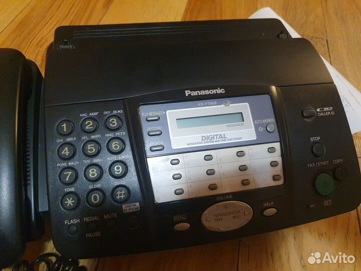 Факс Panasonic KX-ft908ru