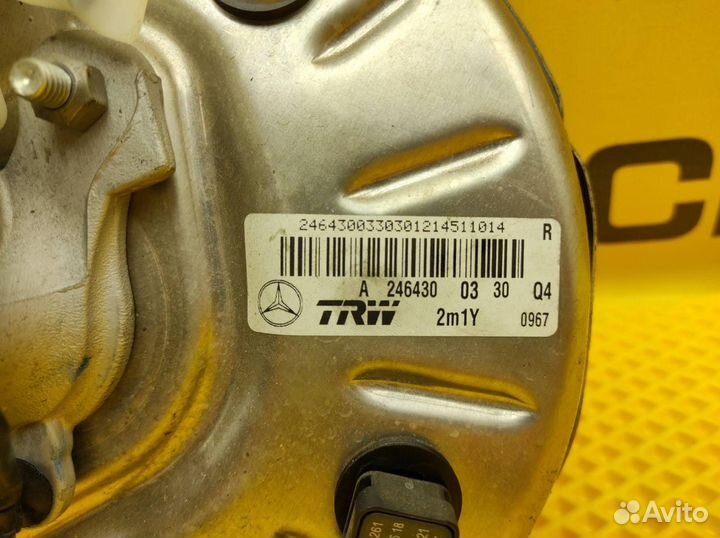 Вакуумный усилитель тормозов Mercedes-Benz W246