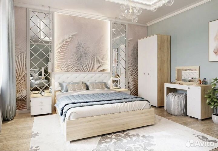 Кровать двуспальная