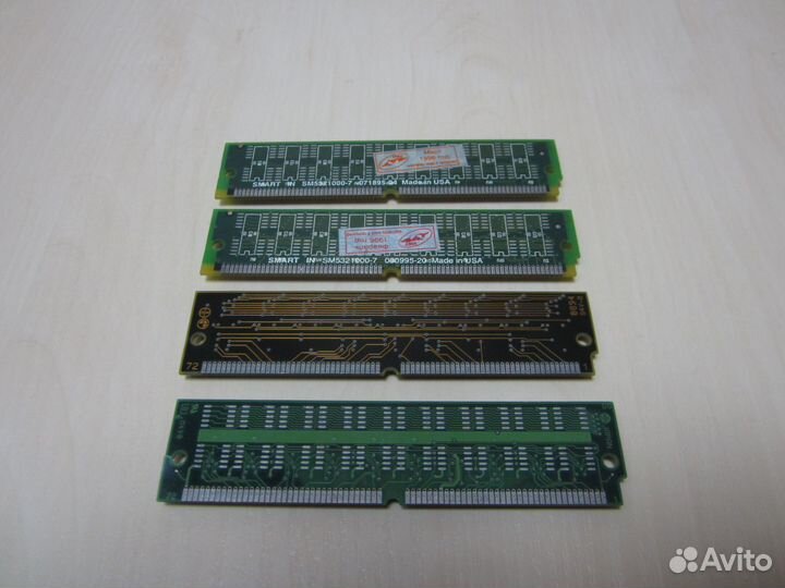 Память simm 72pin FPM 16MB (4 X 4MB) Рабочая №29