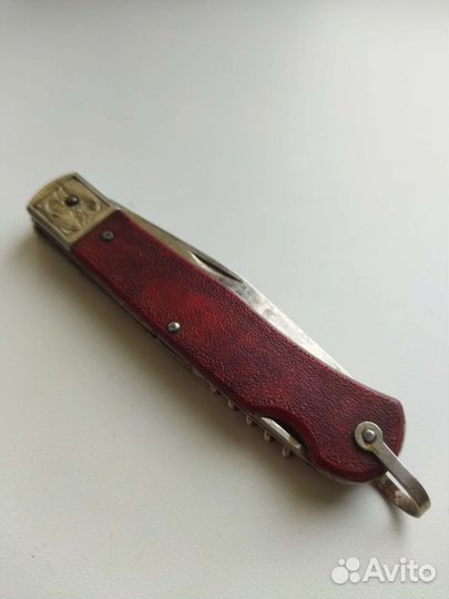 Нож СССР четырех предметный Рыбки