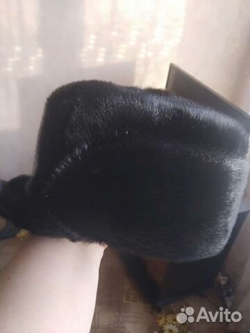 Меховая мужская шапка