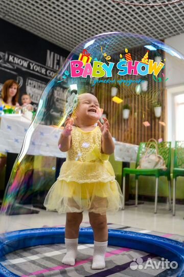 Шоу мыльных пузырей