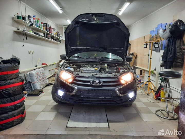 Уст-ка android магнитол,парктроников,шумоизоляция