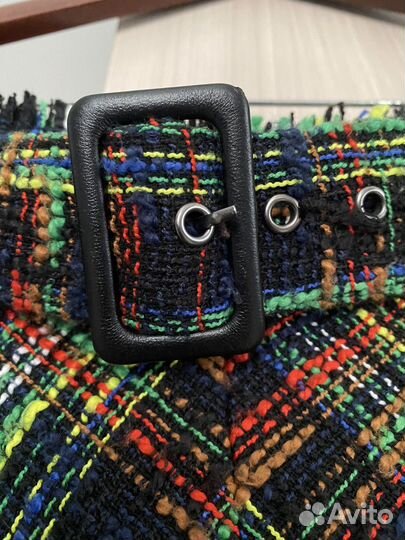 Твидовая юбка zara s