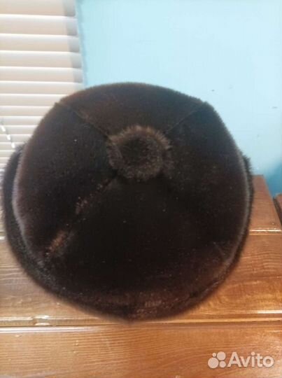 Кепка мужская из меха нерпы 58 р-р