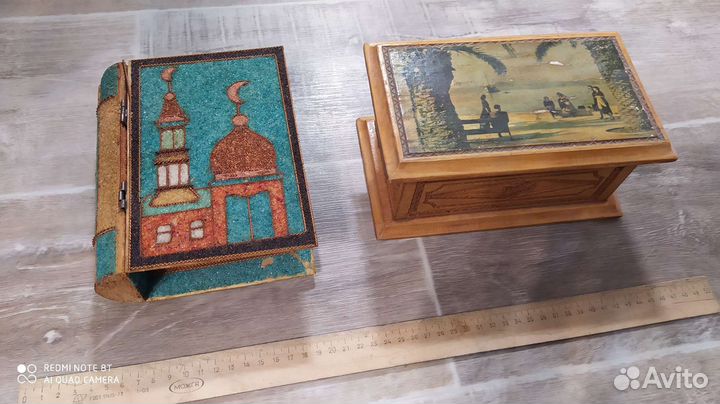 Шкатулки старинные