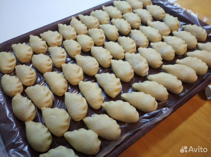 Манты пельмени домашние