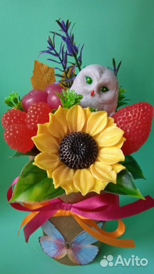 Букет на 1 сентября.Мыло ручной работы