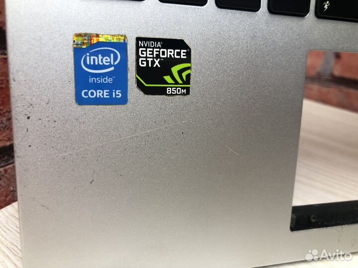 Топкейс с клавиатурой для Asus N56J