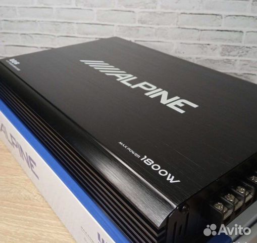 Усилитель 4 канальный alpine